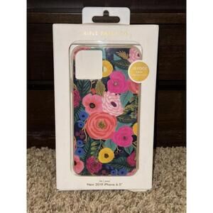 NEW Iphone Case for Apple  11 Pro Max Rifle Paper CO. Floral Design Juliet Rose